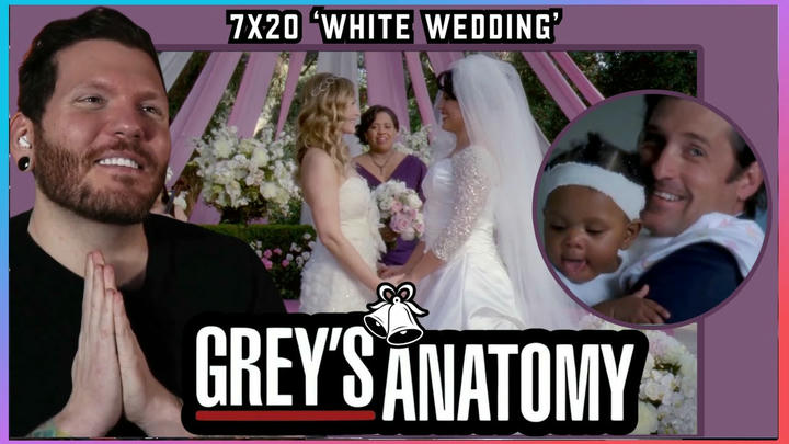 First time watching Grey's Anatomy REACTION 7x20 'White Wedding'
