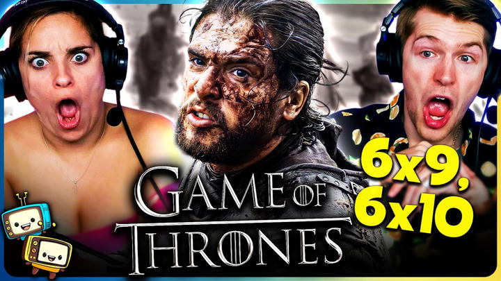 GAME OF THRONES 6x9 & 6x10 Season Finale Reaction! | First Time Watch! | Battle of the Bastards