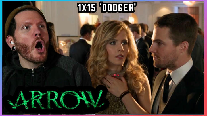 I'm ADDICTED to this show! | First time watching ARROW 1x15 'Dodger' REACTION