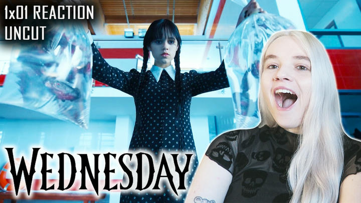 UNCUT REACTION: Wednesday 1x01 'Wednesday's Child Is Full of Woe'
