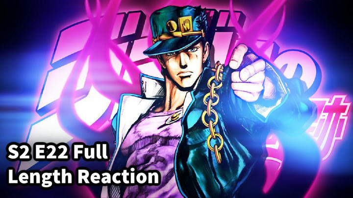 Jojo's Bizarre Adventure Season 2 Episode 22 Full Length Reaction