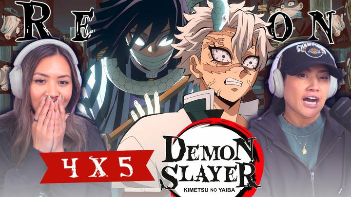 BRUTAL TRAINING 🐍💨 Demon Slayer Season 4 Episode 5 | Reaction & Review