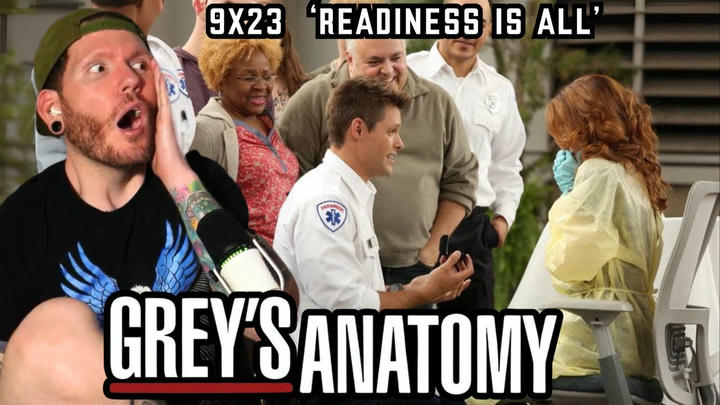 First time watching Grey's Anatomy REACTION 9x23 'Readiness Is All'