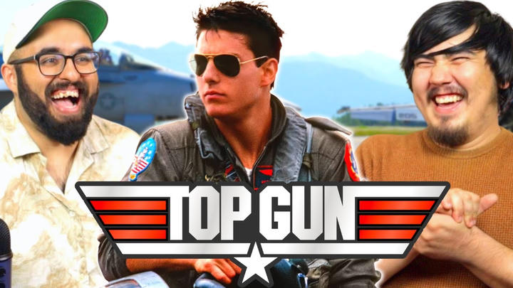 (AD FREE!) Showing my best friend *TOP GUN* (First time watching reaction)