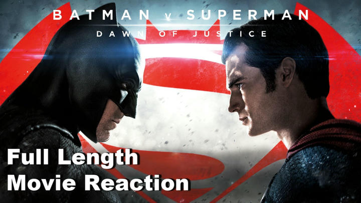 Batman v Superman: Dawn of Justice (2016) Movie Full Length Reaction