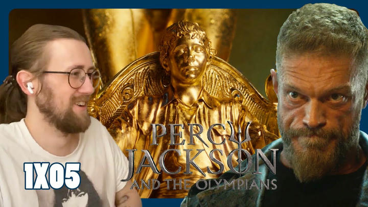 PERCY TURNED TO GOLD! - Percy Jackson and the Olympians 1X05 Reaction