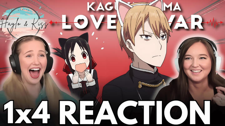 THE CAT EARS 😂 | KAGUYA SAMA | Love Is War Reaction 1x4