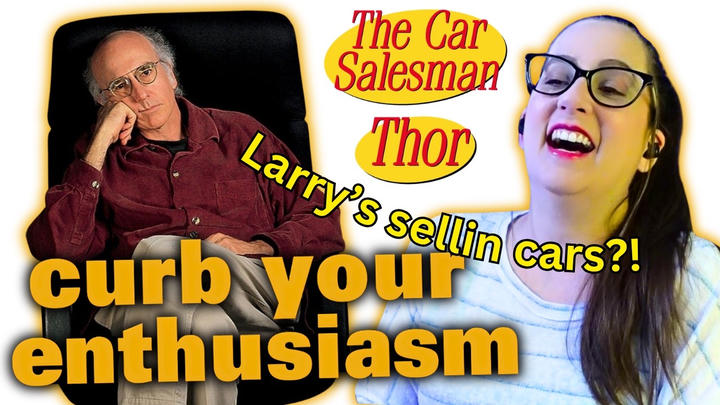 🟡CURB YOUR ENTHUSIASM 2x1 The Car Salesman 2x2 Thor FIRST TIME WATCHING TV Episode Reaction