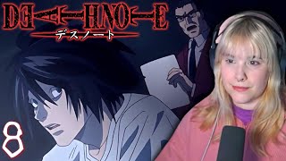 Glare | DEATH NOTE Reaction | S1 x E8 | First Time Watching