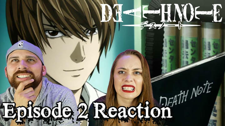 Death Note Episode 2 "Confrontation" REACTION 1x2