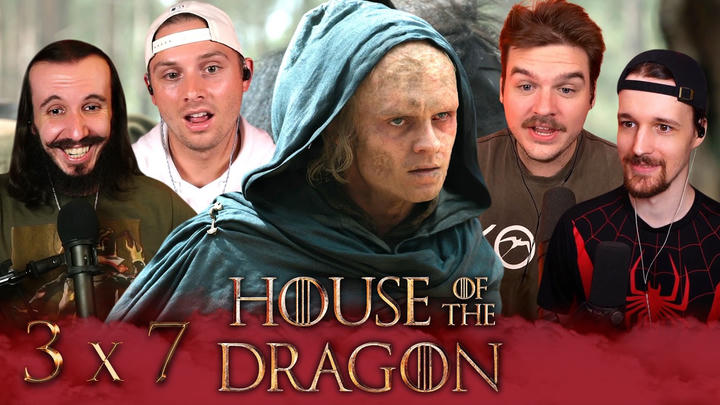 HOUSE OF THE DRAGON 3x7 REACTION!! "The Dragon in Winter"
