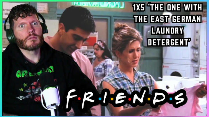 First time watching Friends REACTION 1x5 'The One with the East German Laundry Detergent'