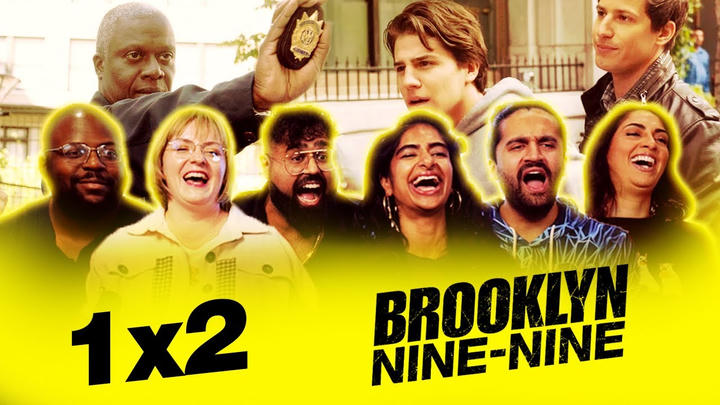 To Arrest or Not Arrest | Brooklyn Nine Nine - 1x2 The Tagger | Group Reaction