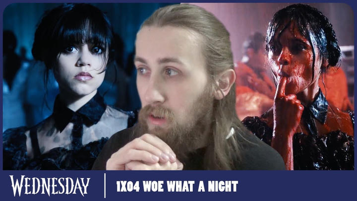 ICONIC JENNA ORTEGA DANCE! - Wednesday 1X04 - 'Woe What a Night' Reaction