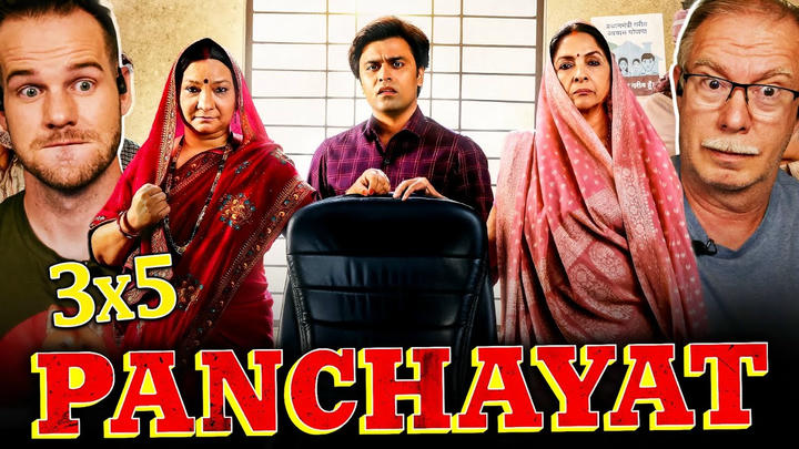 Panchayat S3 Ep 5 Reaction Video | Jitendra Kumar | Raghubir Yadav | Chandan Roy | Nina Gupta