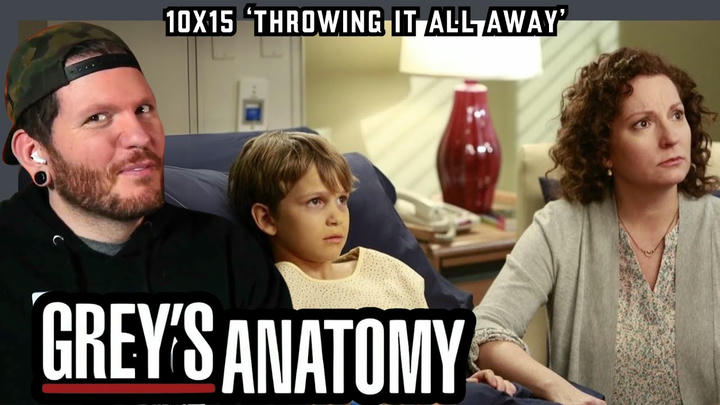First time watching Grey's Anatomy REACTION 10x15 'Throwing it All Away'