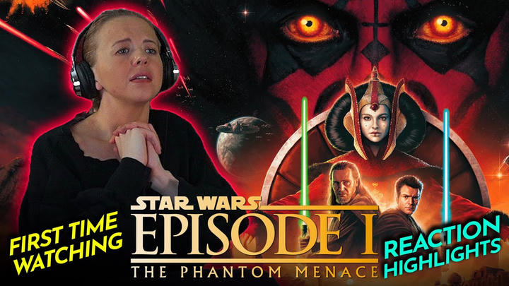 Mia enthralled with STAR WARS THE PHANTOM MENACE (1999) Movie Reaction FIRST TIME WATCHING