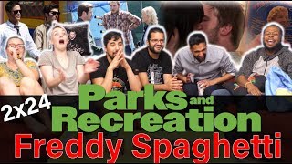 Parks and Recreation - 2x24 Freddy Spaghetti - Group Reaction