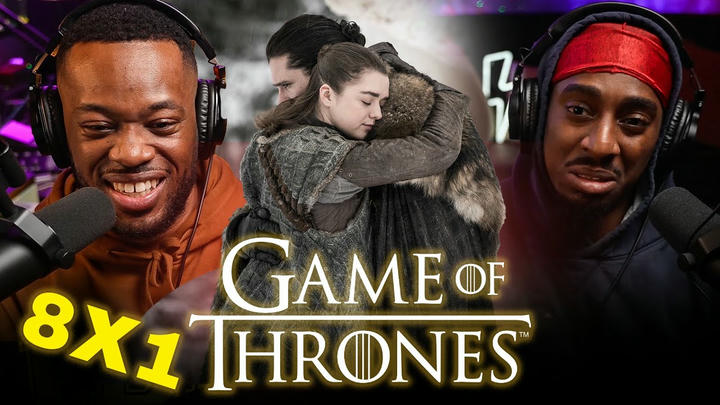 GAME OF THRONES 8X1 REACTIONS "Winterfell" WE GOTTA TALK!!!