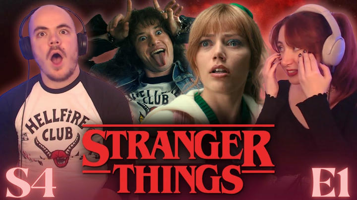 Stranger Things 4x1 | The Hellfire Club | His First Time Watching (REACTION)
