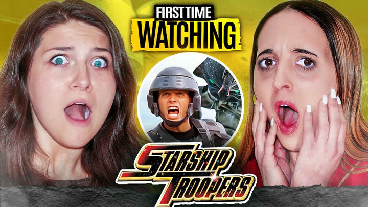 Starship Troopers Full Length Reaction (Hannah and Tori)
