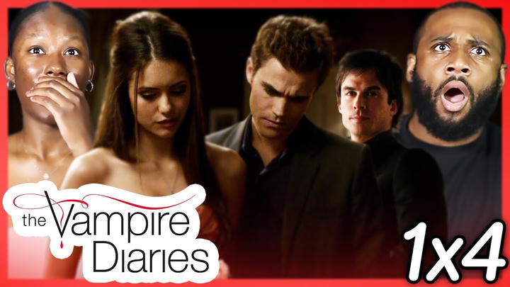 OK, SO THEY BOTH LOVED KATHERINE?!? | THE VAMPIRE DIARIES "Family Ties" REACTION!! | 1x4