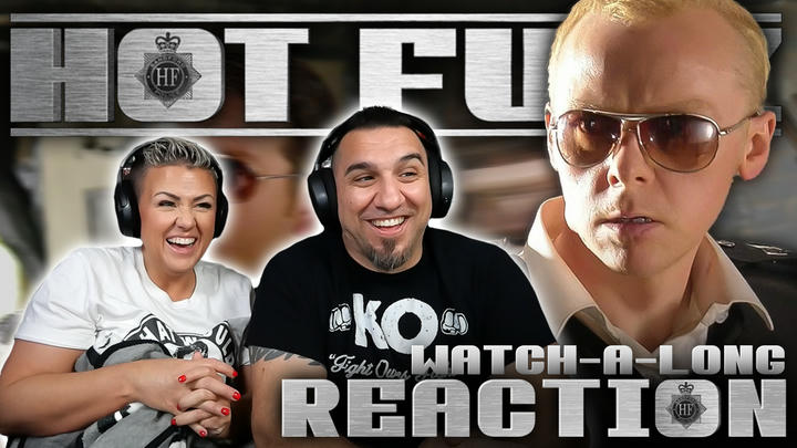 Hot Fuzz Movie REACTION!! (full watch-a-long)