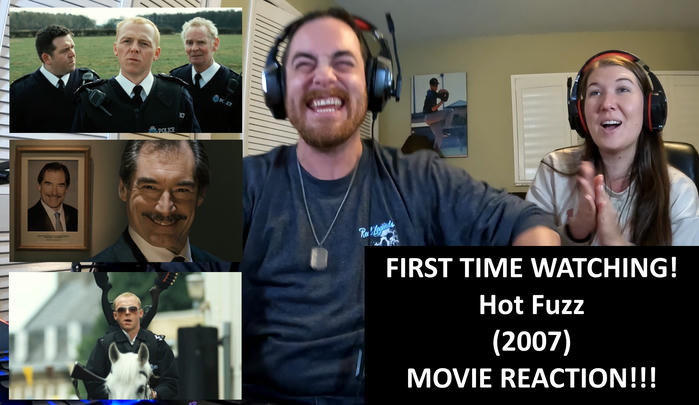 Hot Fuzz MOVIE REACTION!