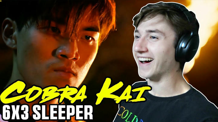 COBRA KAI 6X3 Sleeper REACTION | Kreese has a NEW student!
