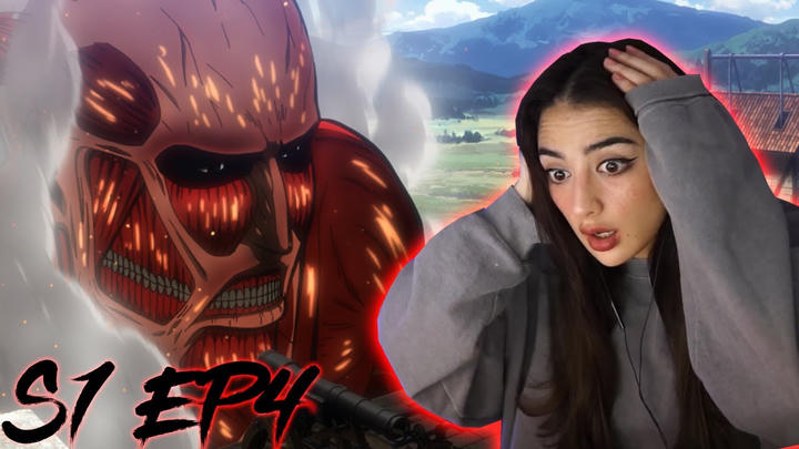 WHAT IS THAT?! / Attack on Titan Reaction & Review / S1 EP4