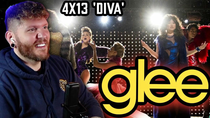 First time watching GLEE 4x13 'DIVA' REACTION