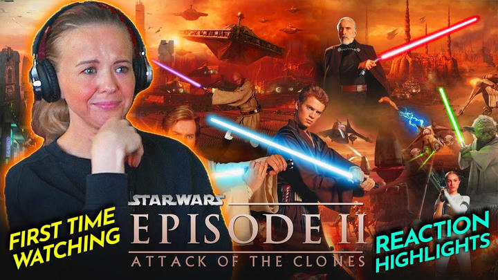 Mia extremely moved by STAR WARS ATTACK OF THE CLONES (2002) Movie Reaction FIRST TIME WATCHING
