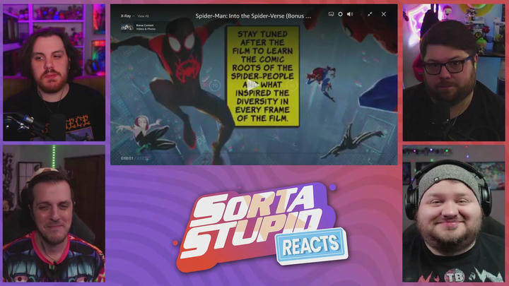 (Gold) Into The Spiderverse REACTION