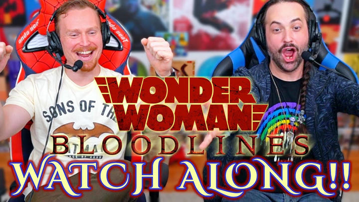WONDER WOMAN: BLOODLINES (2019) - Movie WATCH ALONG!!