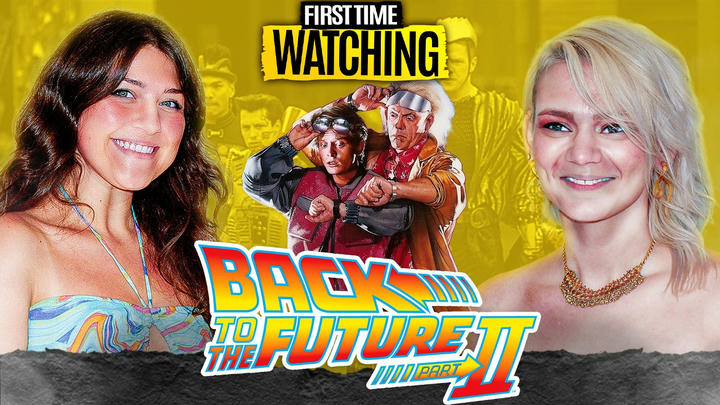 Back to the Future Part II Reaction (Hannah and Baylee) YouTube version (no ads)