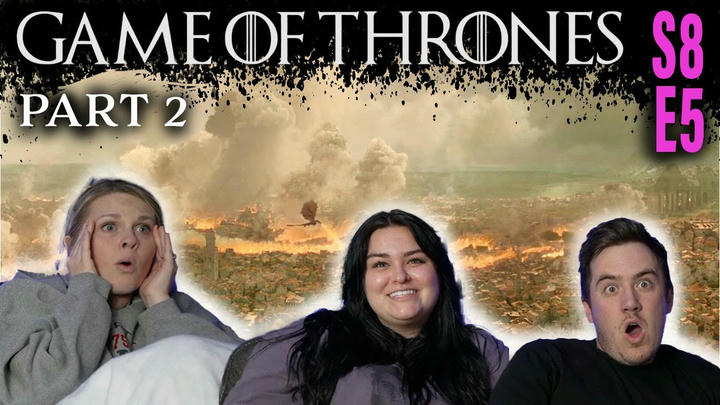 Game Of Thrones | S8 E5 | "The Bells" | PART 2| FIRST TIME REACTION