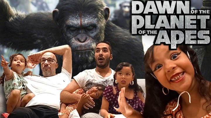 My Egyptian Dad Reacts - Dawn of the Planet of the Apes (2014)