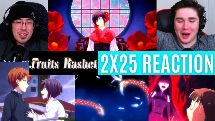 REACTING to *2x25 Fruits Basket* AKITO IS REVEALED!! (First Time Watching) Shoujo Anime