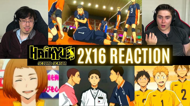 REACTIING to *2x16 Haikyuu* DAICHI IS DEAD?? (First Time Watching) Sports Anime