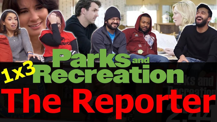 Parks and Recreation - 1x3 The Reporter - Group Reaction