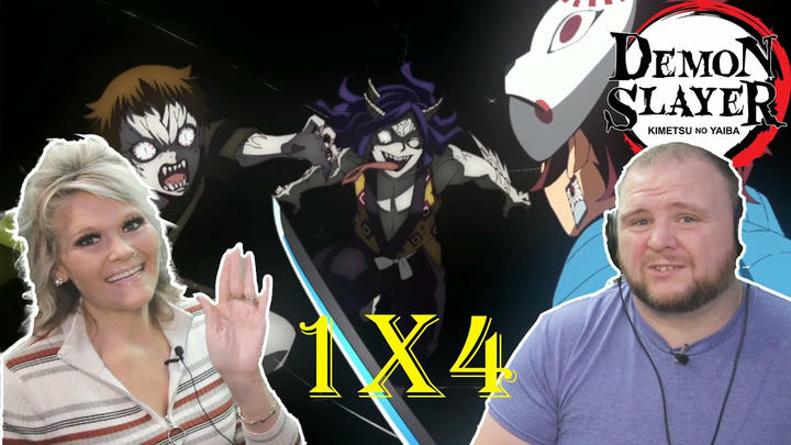 DEMON SLAYER: KIMETSU NO YAIBA 1x4 REACTION | Final Selection