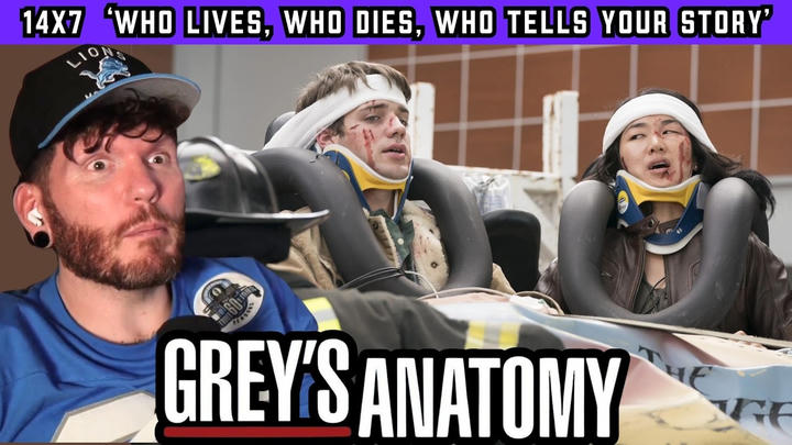 First time watching GREY'S ANATOMY 14x7 'CWho Lives, Who Dies, Who Tells Your Story' REACTION