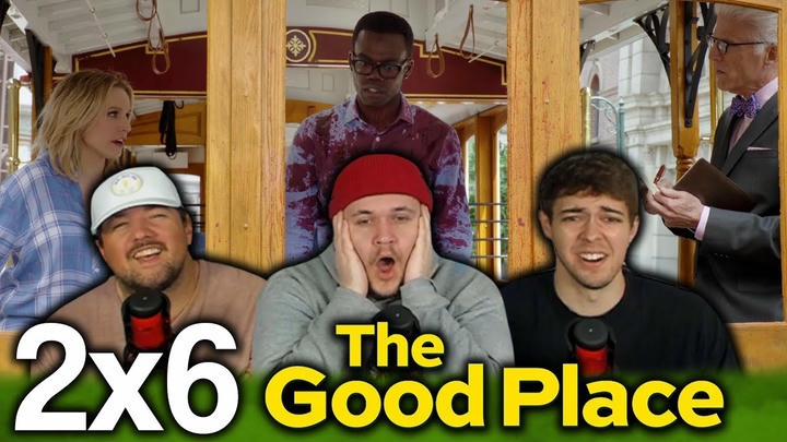 WHOSE SIDE IS MICHAEL REALLY ON!? | The Good Place 2x6 'The Trolley Problem' First Reaction!