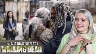 The walking dead 9x15 'The calm before' REACTION PART 1