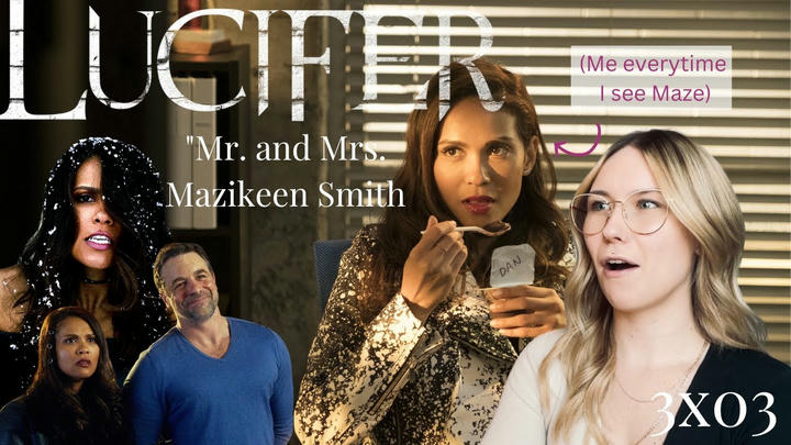 Lucifer S03E03 - "Mr  and Mrs  Mazikeen Smith" Reaction