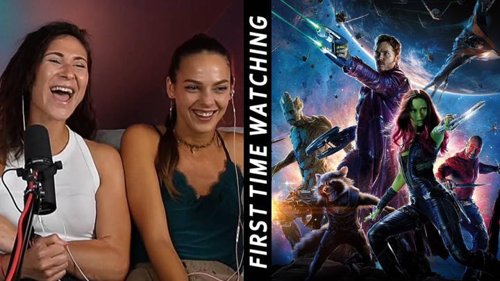 Guardians of the Galaxy (2014) REACTION with Lia and Viki