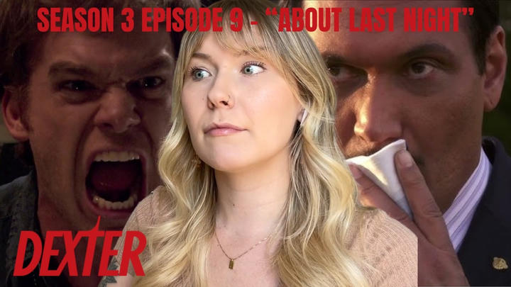 Dexter S03E09 - "About Last Night" Reaction