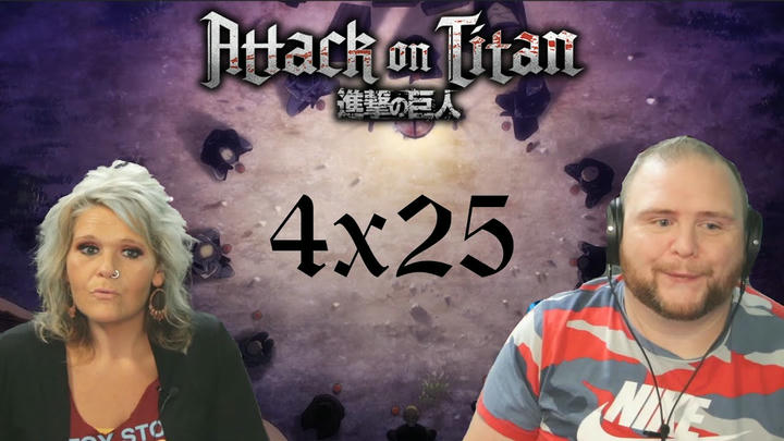 ATTACK ON TITAN 4x25 REACTION | Night of the End