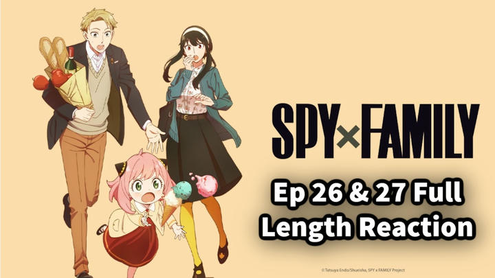 Spy x Family Episode S2  E1 & E2 Full Length Reaction