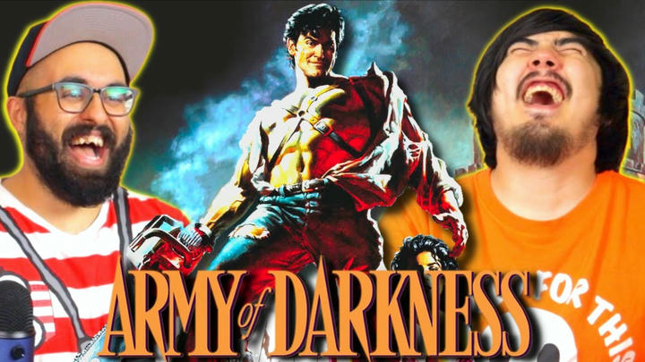 (AD FREE!) *ARMY OF DARKNESS* was total insanity (First time watching reaction)